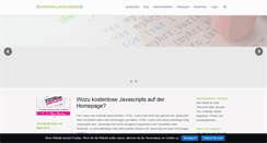 Desktop Screenshot of kostenlose-javascripts.de